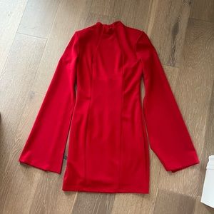 Hello Molly Vibrant Red Mini Dress